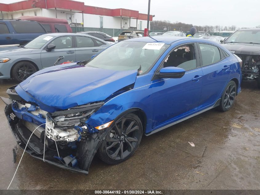 2019 HONDA CIVIC SPORT - SHHFK7G4XKU224630