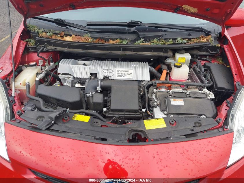 2014 TOYOTA PRIUS THREE - JTDKN3DU9E0368421