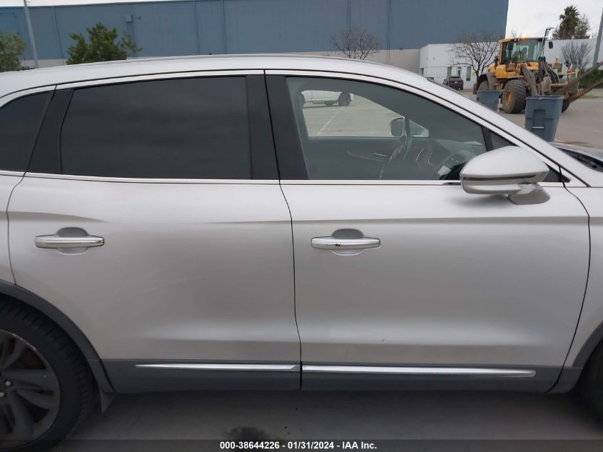 2017 LINCOLN MKX RESERVE - 2LMPJ6LR7HBL16613