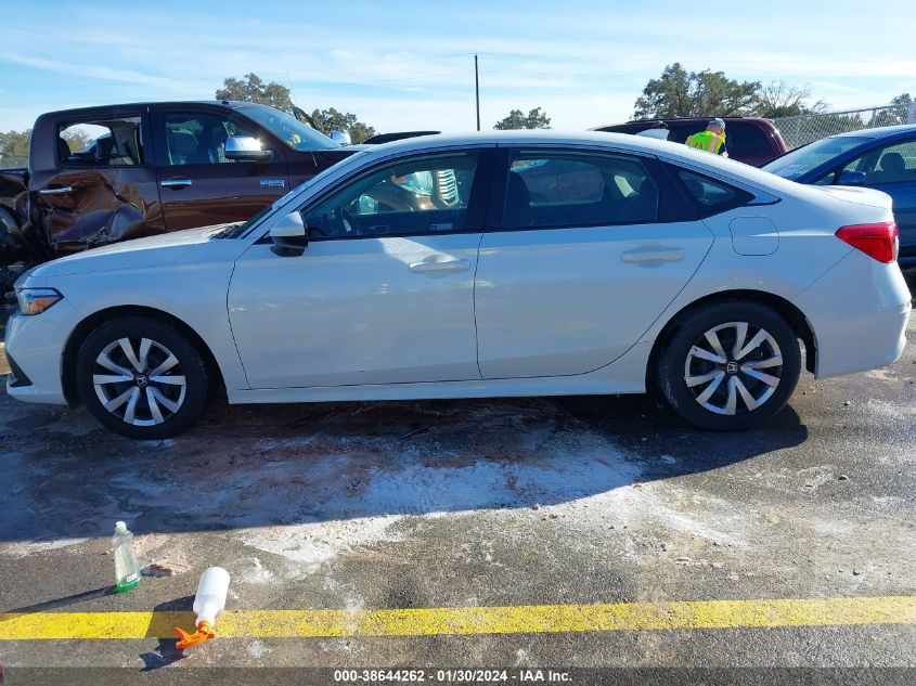 2022 HONDA CIVIC LX - 2HGFE2F26NH532504