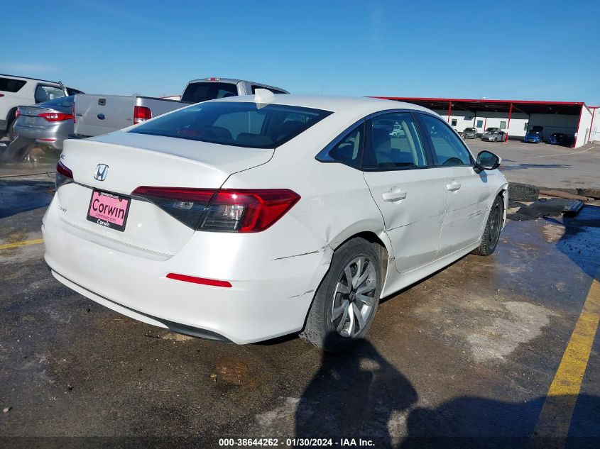 2022 HONDA CIVIC LX - 2HGFE2F26NH532504