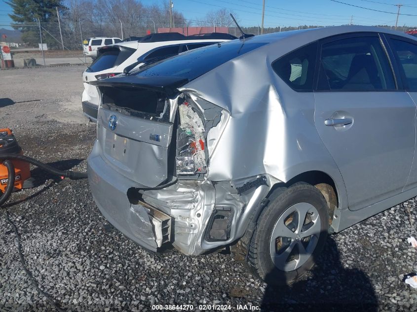 2014 TOYOTA PRIUS - JTDKN3DUXE1768580