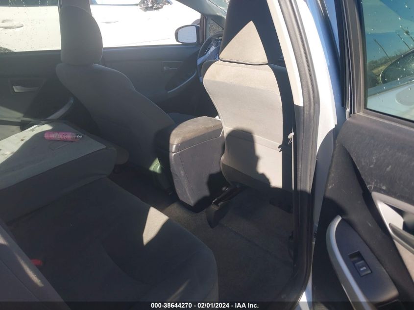 2014 TOYOTA PRIUS - JTDKN3DUXE1768580