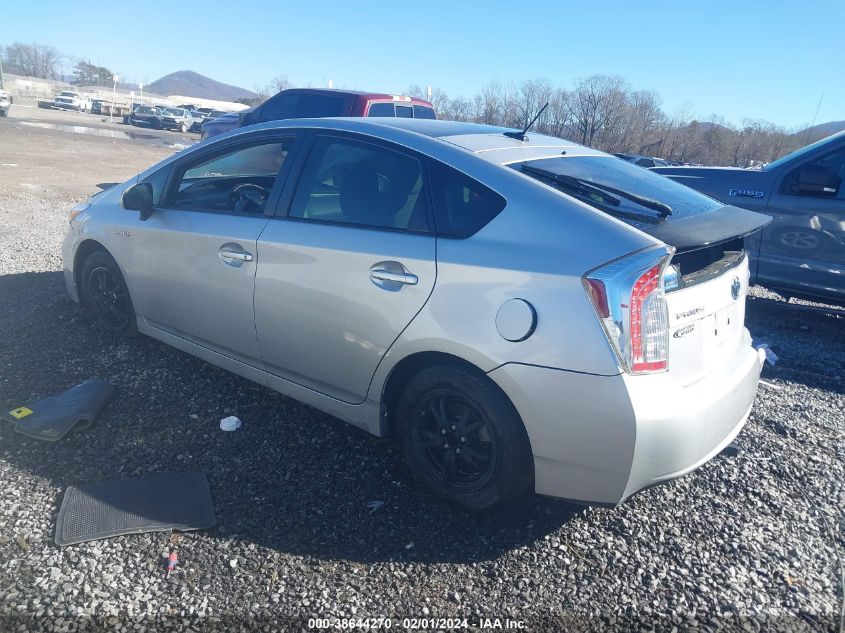 2014 TOYOTA PRIUS - JTDKN3DUXE1768580