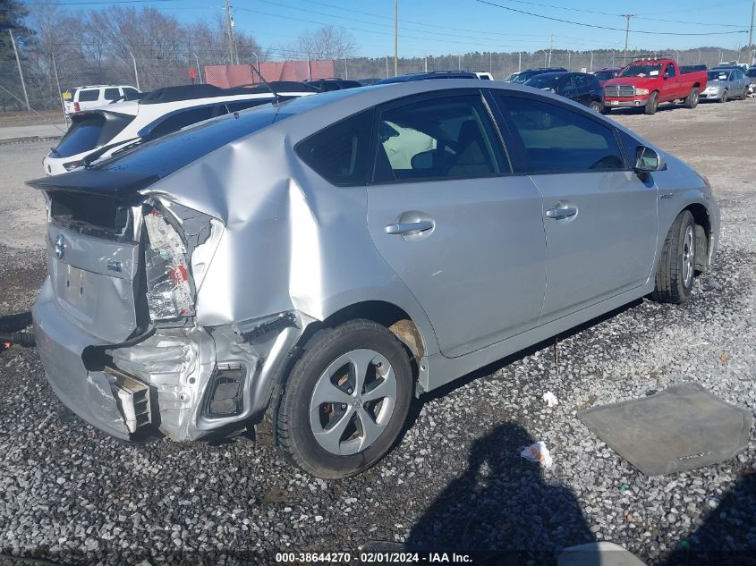 2014 TOYOTA PRIUS - JTDKN3DUXE1768580