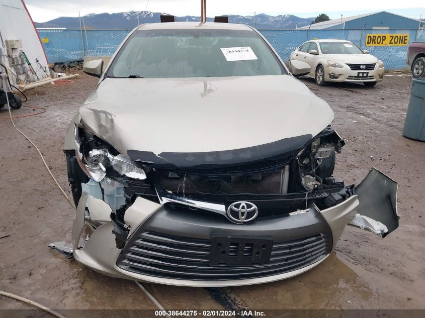 2016 TOYOTA CAMRY LE - 4T4BF1FK6GR542925