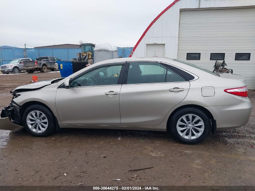 2016 TOYOTA CAMRY LE - 4T4BF1FK6GR542925