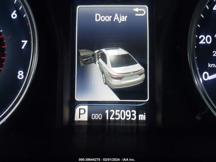 2016 TOYOTA CAMRY LE - 4T4BF1FK6GR542925