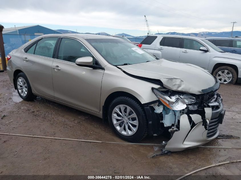 2016 TOYOTA CAMRY LE - 4T4BF1FK6GR542925