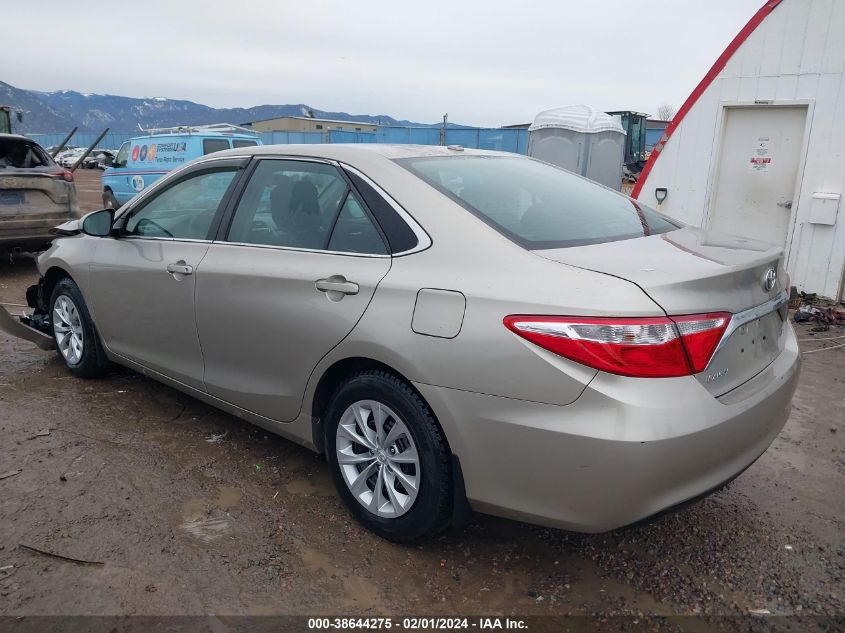 2016 TOYOTA CAMRY LE - 4T4BF1FK6GR542925