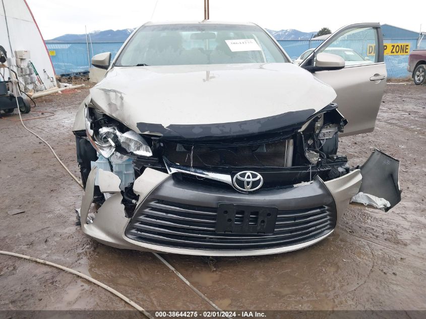 2016 TOYOTA CAMRY LE - 4T4BF1FK6GR542925