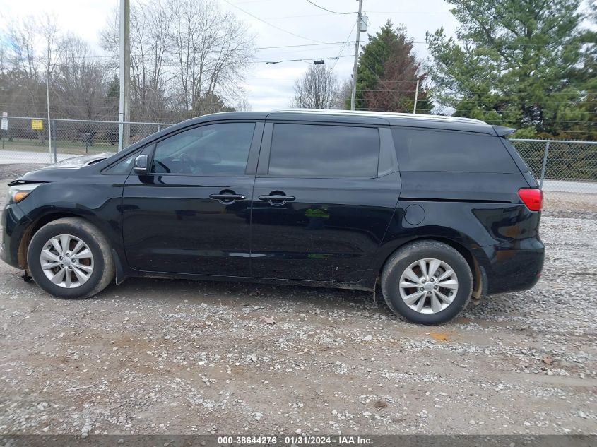 2016 KIA SEDONA LX - KNDMB5C13G6213447