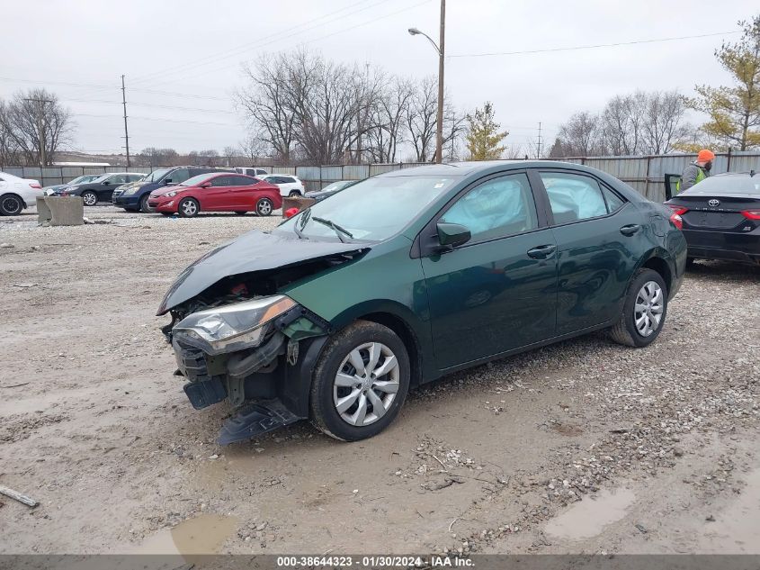 2014 TOYOTA COROLLA L/LE/LE PLS/PRM/S/S PLS - 5YFBURHE9EP118305