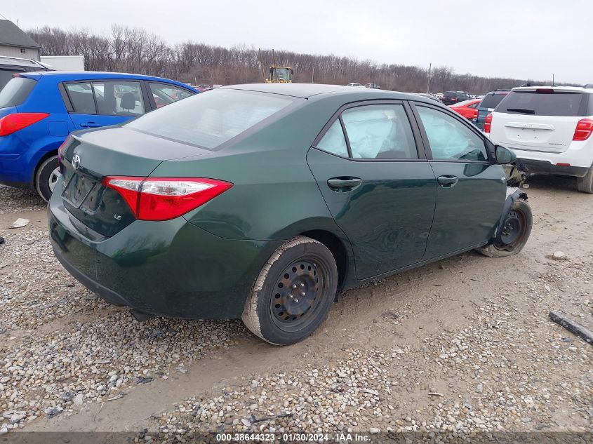 2014 TOYOTA COROLLA L/LE/LE PLS/PRM/S/S PLS - 5YFBURHE9EP118305