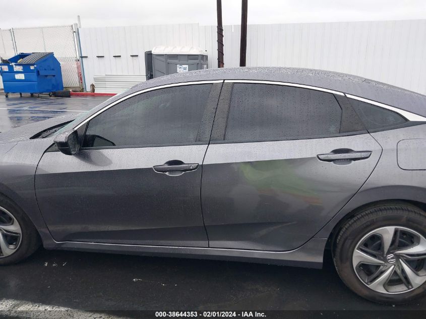 2019 HONDA CIVIC LX - 19XFC2F60KE200332