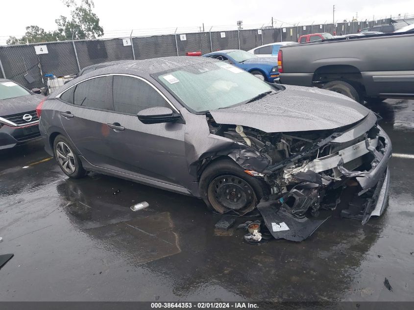 2019 HONDA CIVIC LX - 19XFC2F60KE200332