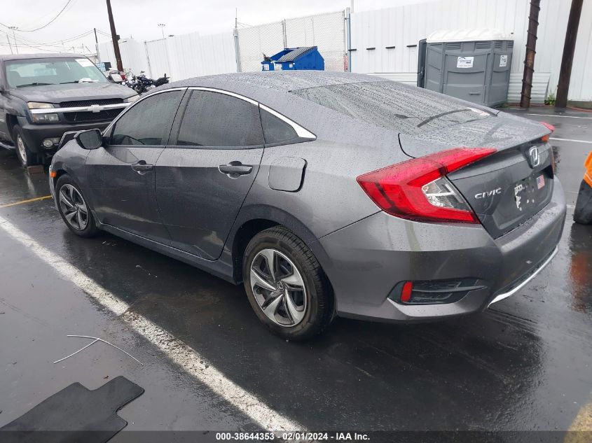 2019 HONDA CIVIC LX - 19XFC2F60KE200332