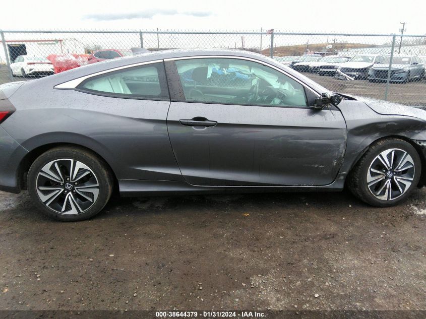 2018 HONDA CIVIC EX - 2HGFC3B35JH350992