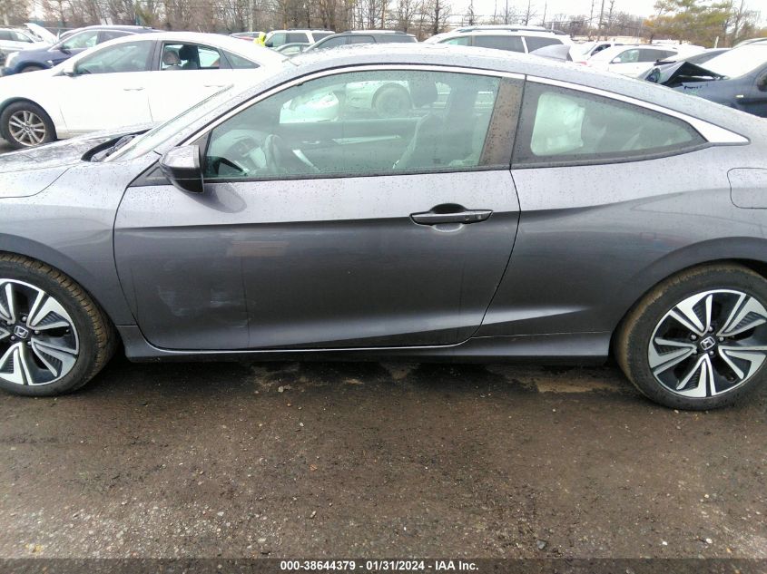 2018 HONDA CIVIC EX - 2HGFC3B35JH350992