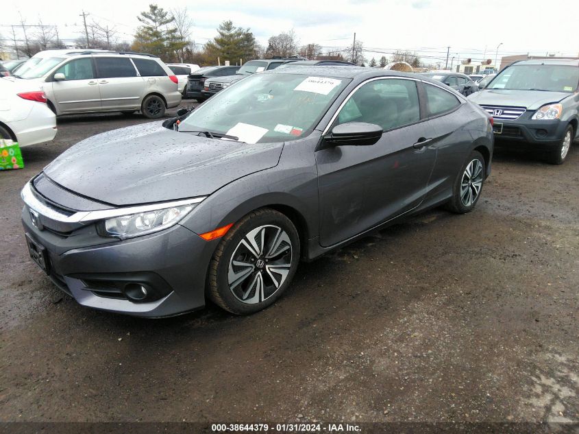 2018 HONDA CIVIC EX - 2HGFC3B35JH350992