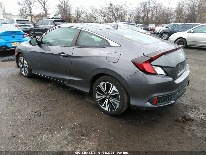 2018 HONDA CIVIC EX - 2HGFC3B35JH350992
