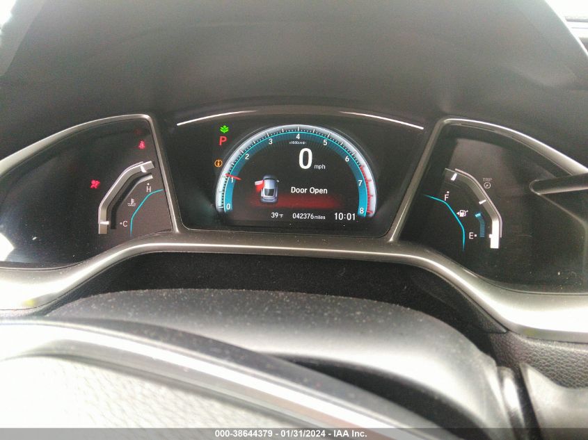 2018 HONDA CIVIC EX - 2HGFC3B35JH350992