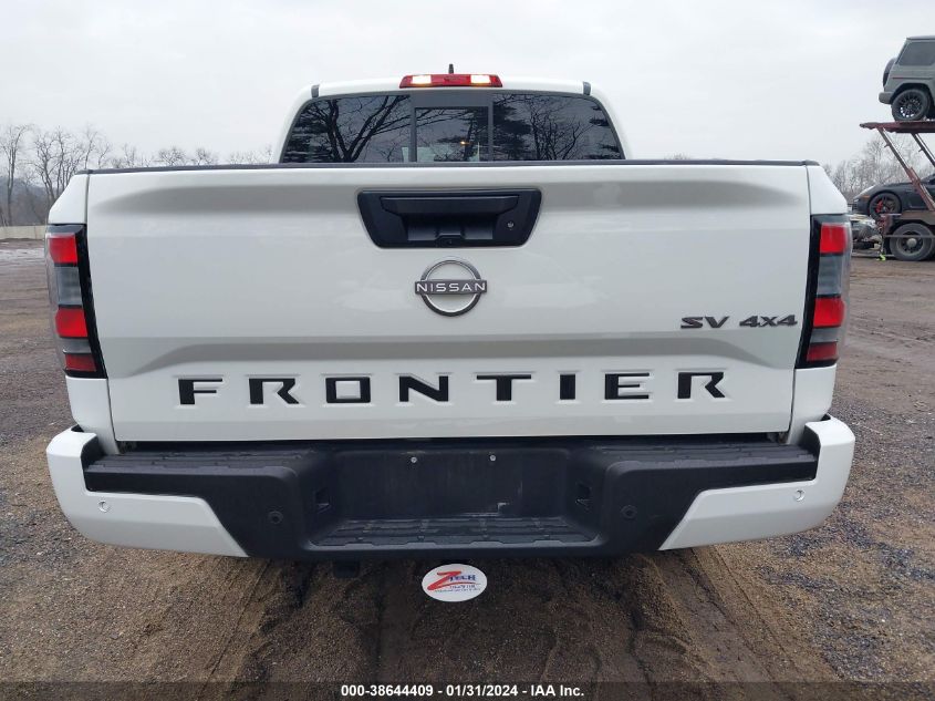 2022 NISSAN FRONTIER SV 4X4 - 1N6ED1EK7NN633273