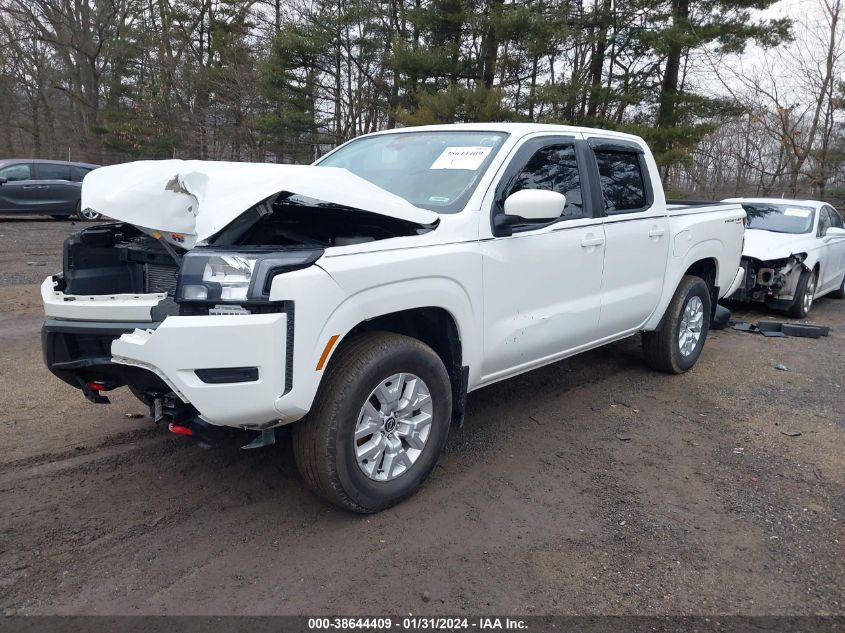 2022 NISSAN FRONTIER SV 4X4 - 1N6ED1EK7NN633273