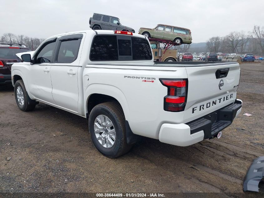 2022 NISSAN FRONTIER SV 4X4 - 1N6ED1EK7NN633273