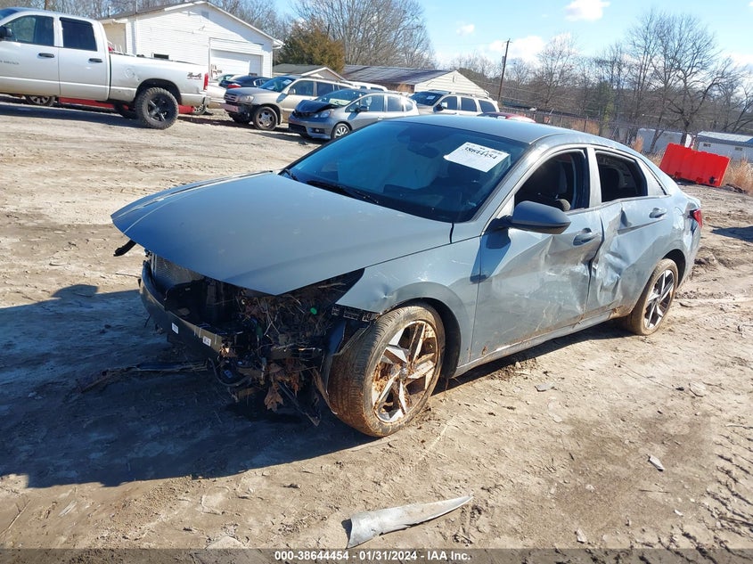 VIN KMHLS4AG1PU428930 2023 HYUNDAI ELANTRA SEL
