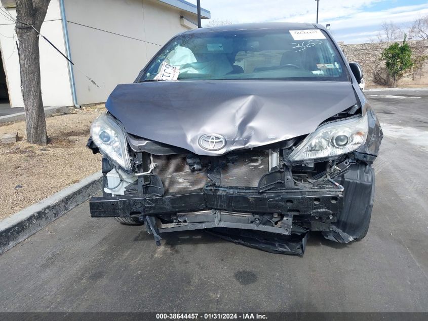 2016 TOYOTA SIENNA LE 8 PASSENGER - 5TDKK3DC7GS731699