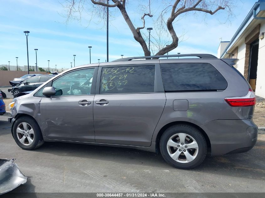 2016 TOYOTA SIENNA LE 8 PASSENGER - 5TDKK3DC7GS731699
