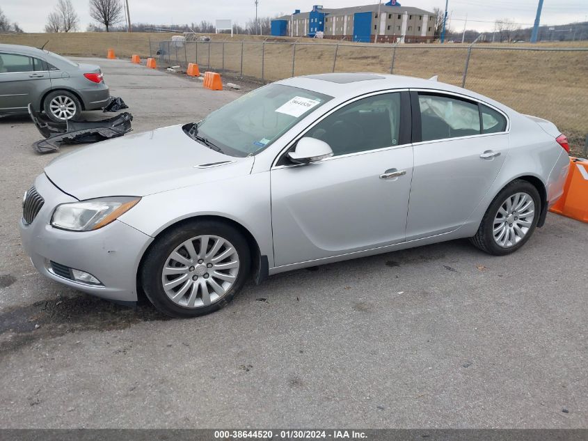 2013 BUICK REGAL TURBO - PREMIUM 2 - 2G4GT5GVXD9218474