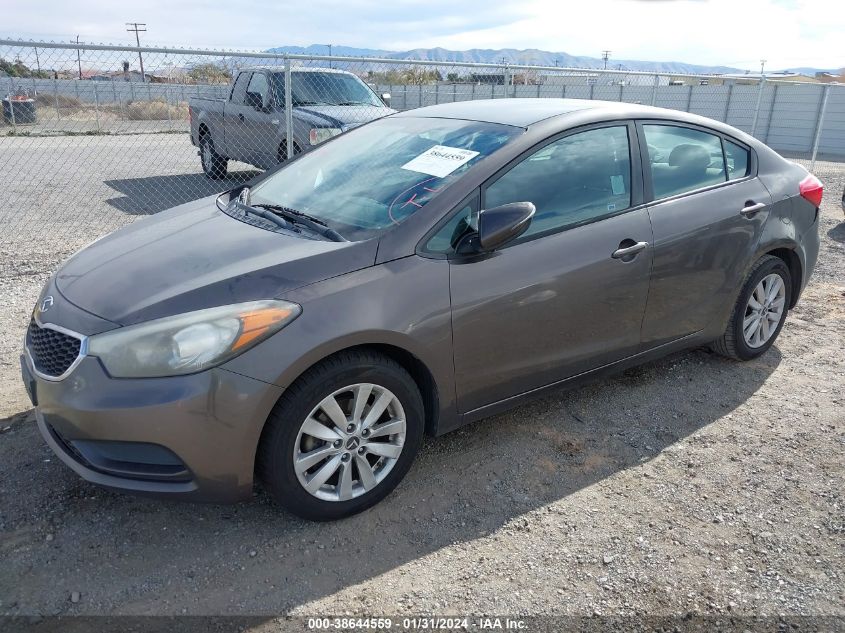 2014 KIA FORTE LX - KNAFX4A64E5097680