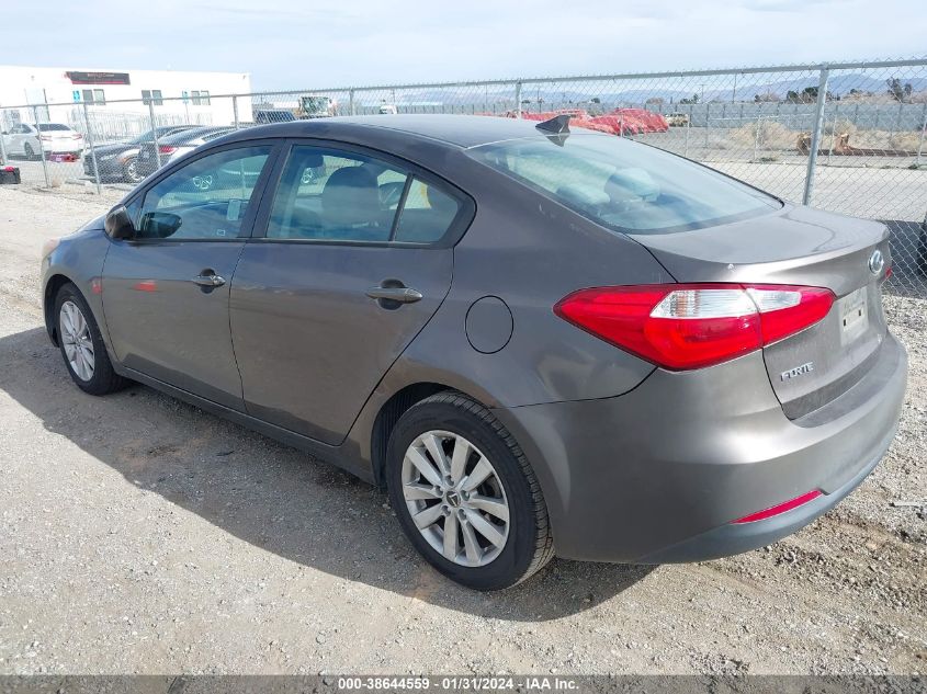 2014 KIA FORTE LX - KNAFX4A64E5097680