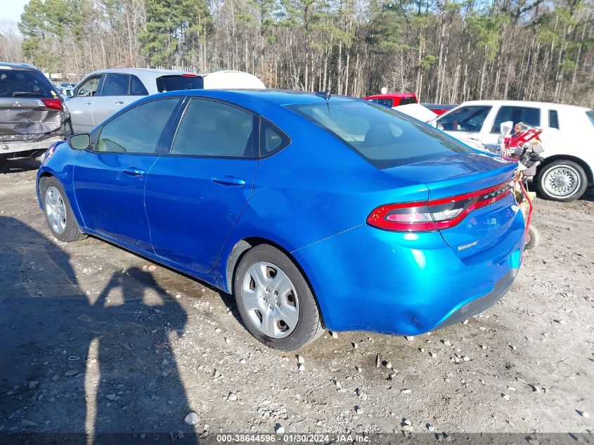 2016 DODGE DART SE - 1C3CDFAA1GD750655