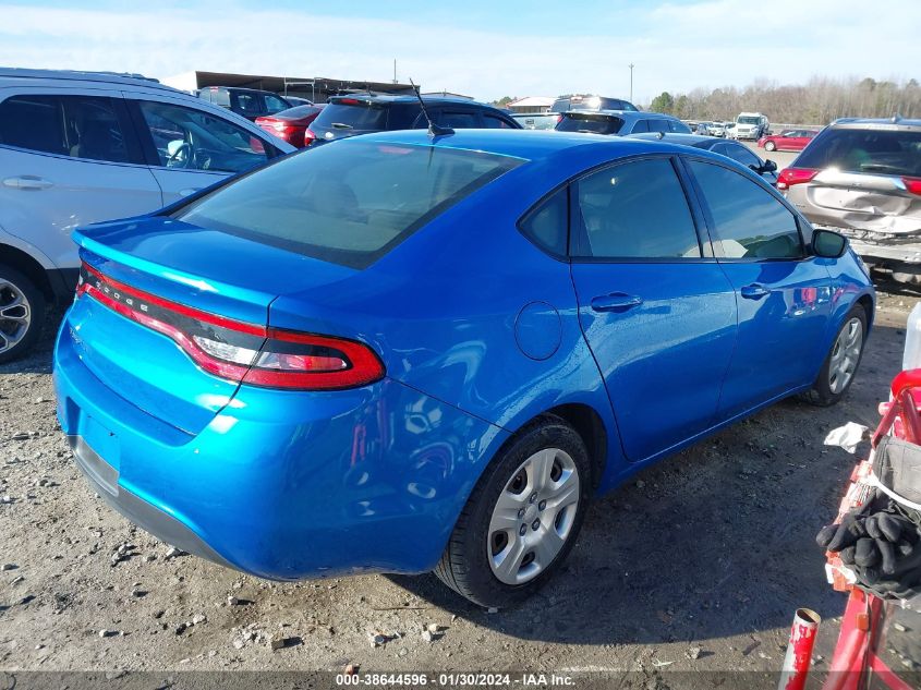 2016 DODGE DART SE - 1C3CDFAA1GD750655