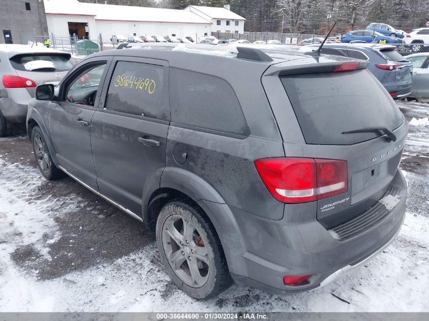 2017 DODGE JOURNEY CROSSROAD PLUS AWD - 3C4PDDGG3HT548621