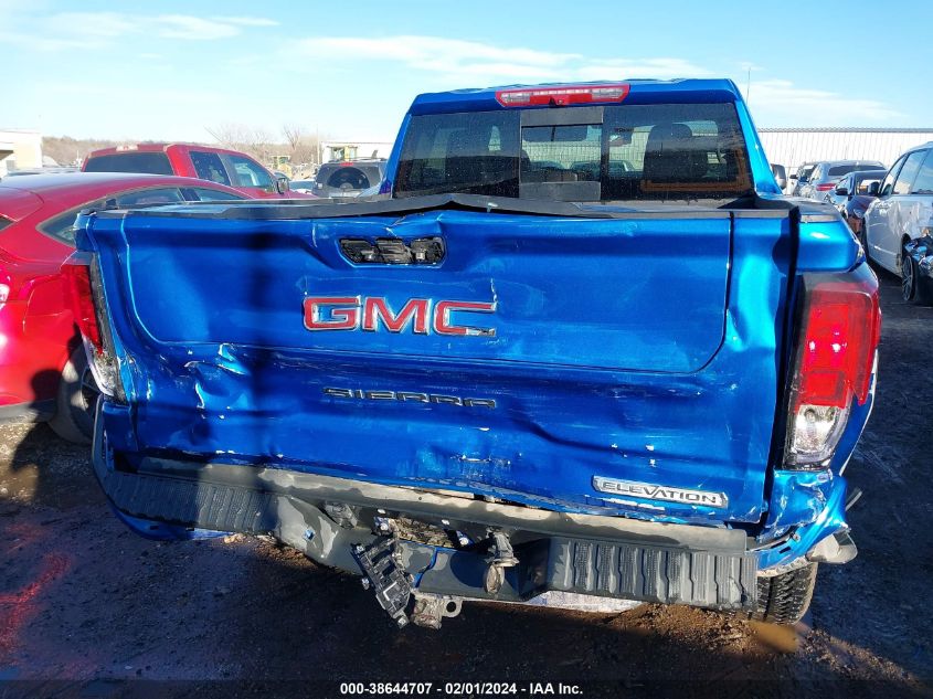 2022 GMC SIERRA 1500 4WD  SHORT BOX ELEVATION WITH 3SB - 3GTUUCED0NG648573