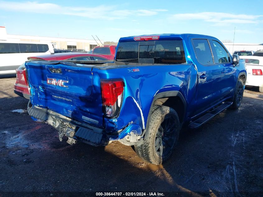 2022 GMC SIERRA 1500 4WD  SHORT BOX ELEVATION WITH 3SB - 3GTUUCED0NG648573