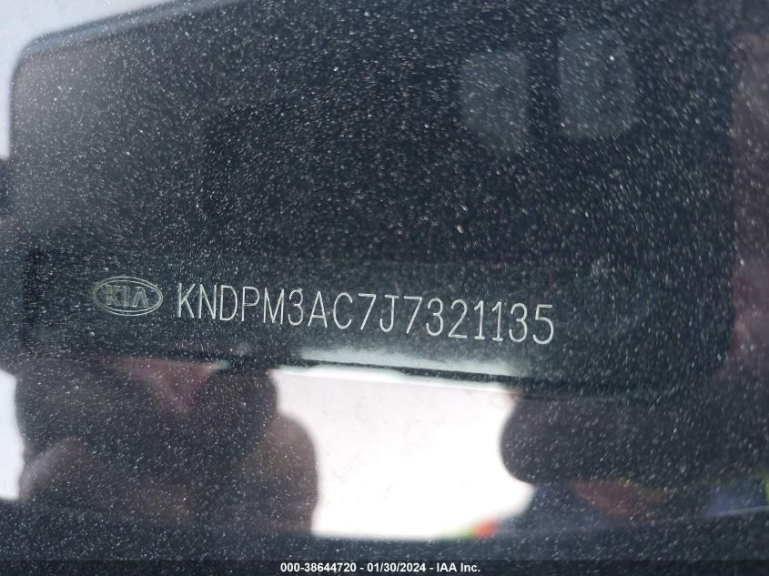 2018 KIA SPORTAGE LX - KNDPM3AC7J7321135