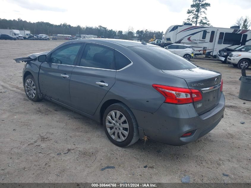 2017 NISSAN SENTRA S/SV/SR/SL - 3N1AB7AP9HY316133