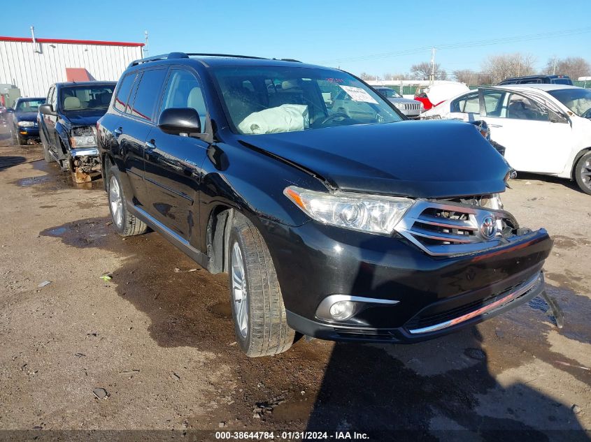 2013 TOYOTA HIGHLANDER LIMITED V6 - 5TDDK3EHXDS208935