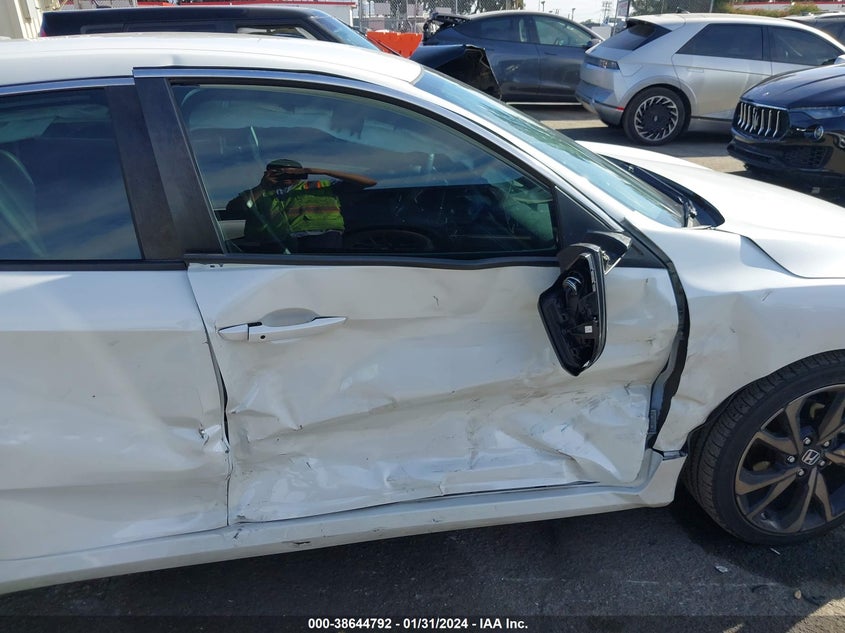 VIN 2HGFC2F8XMH559603 2021 HONDA CIVIC SPORT