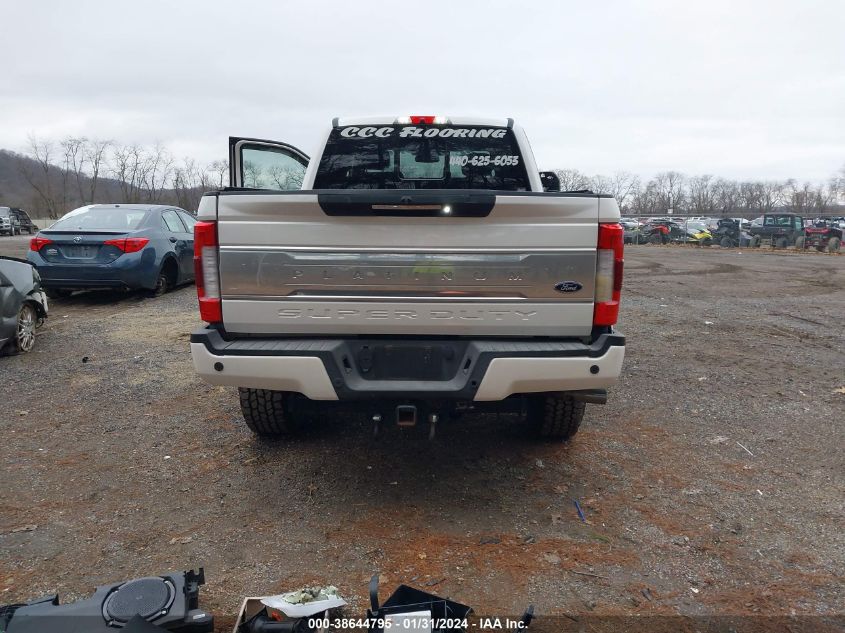 2019 FORD F-250 PLATINUM - 1FT7W2BTXKEE10018
