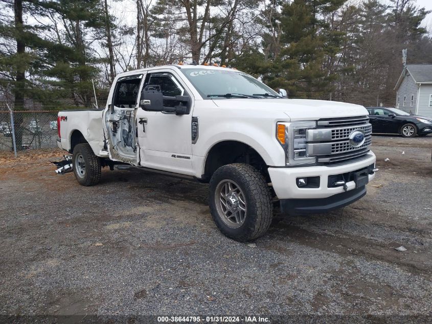 2019 FORD F-250 PLATINUM - 1FT7W2BTXKEE10018
