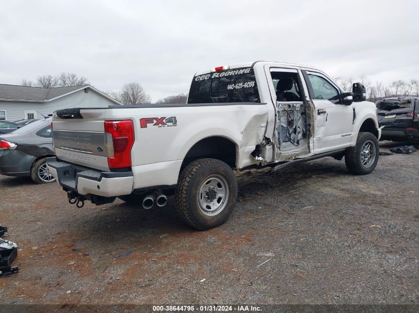 2019 FORD F-250 PLATINUM - 1FT7W2BTXKEE10018