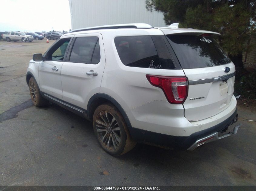 2017 FORD EXPLORER PLATINUM - 1FM5K8HT2HGA12503