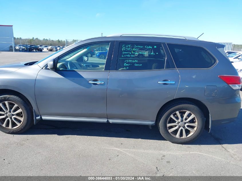 2016 NISSAN PATHFINDER S - 5N1AR2MN1GC645238
