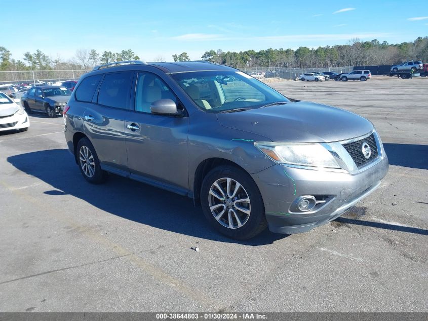 2016 NISSAN PATHFINDER S - 5N1AR2MN1GC645238